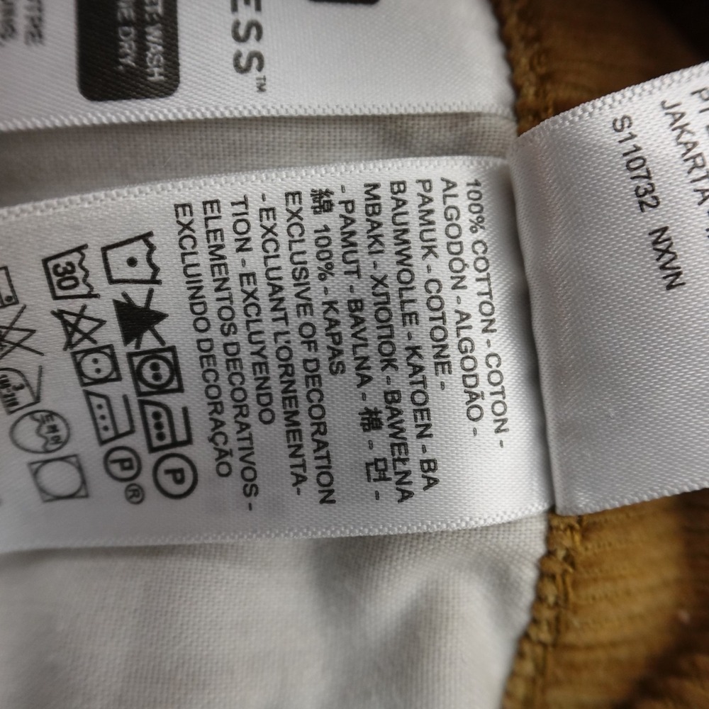 Levis Pants Womens 29 Brown Cord Corduroy High Rise 94 Baggy 5 Pocket Jeans Mom - Picture 8 of 13